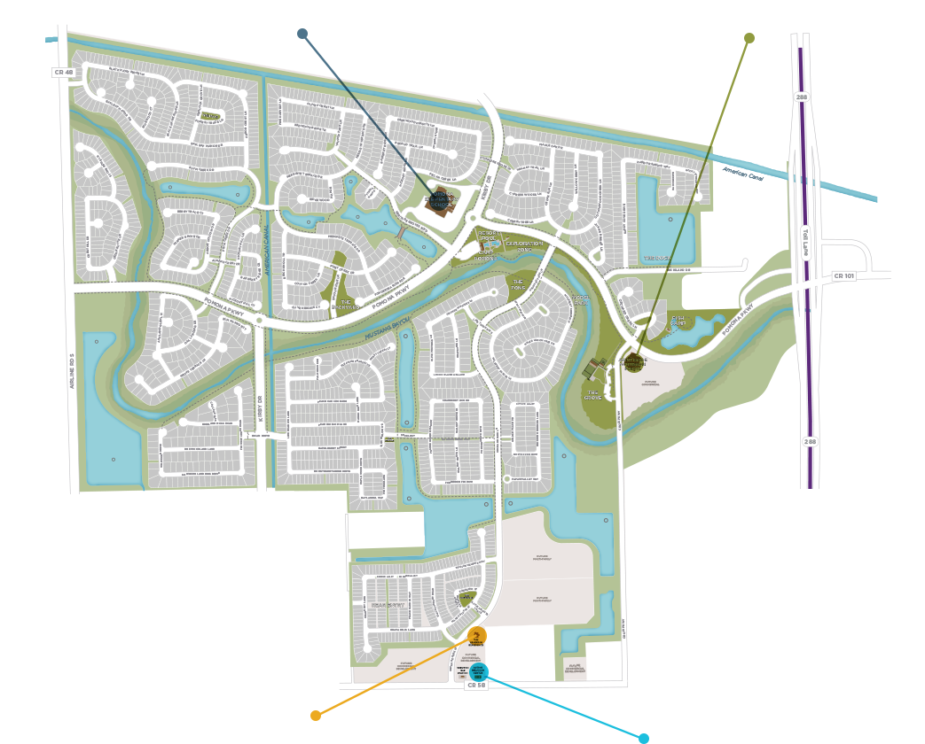 Pomona Community Map