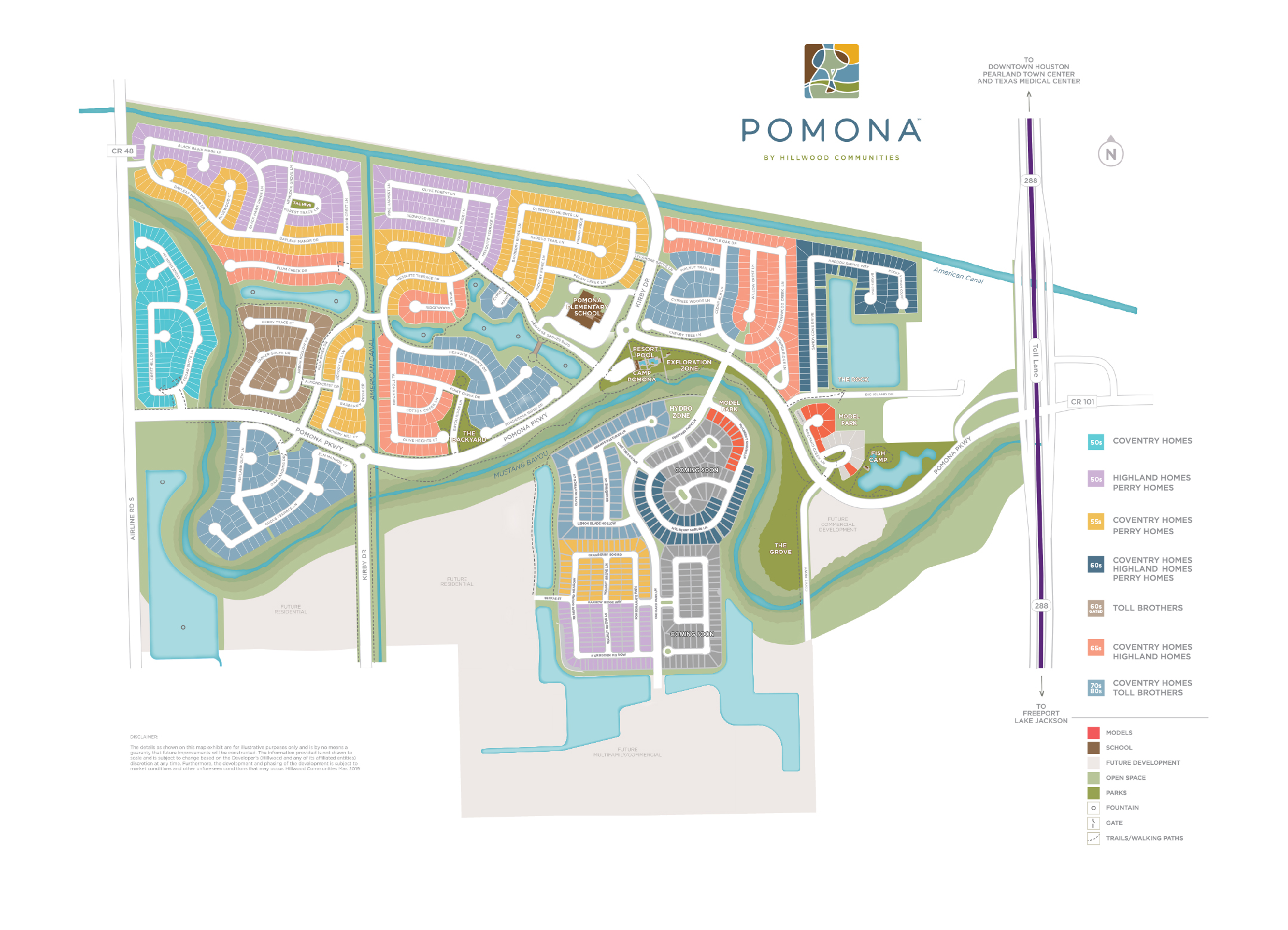 Pomona Site Map Pomona Site Map