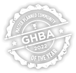 GHBA 2022 Master Planned Community of The Year logo