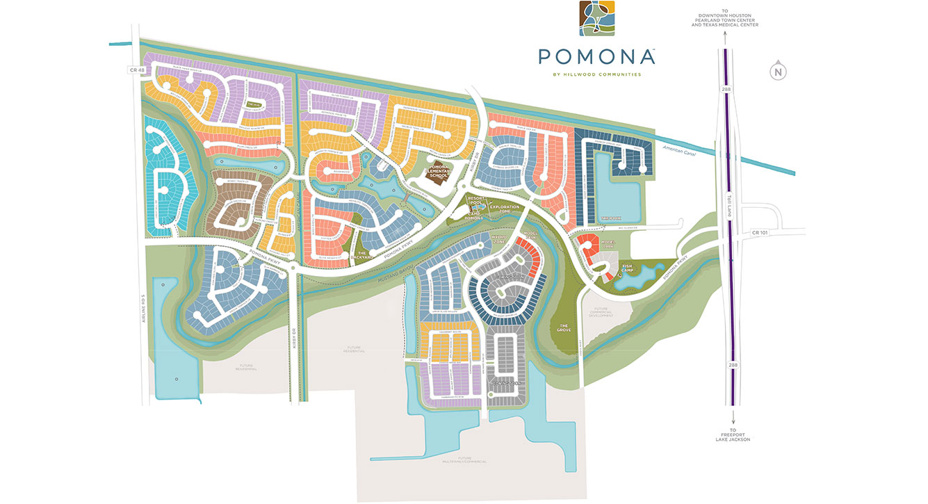 New Homes for Sale in Manvel, TX Pomona by Hillwood